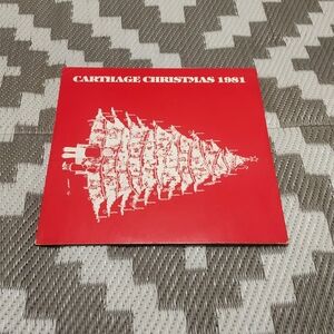 Carthage Christmas 1981 Red Album Cover